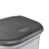 Kosz do segregacji TORGE Duo 2x11l srebrny